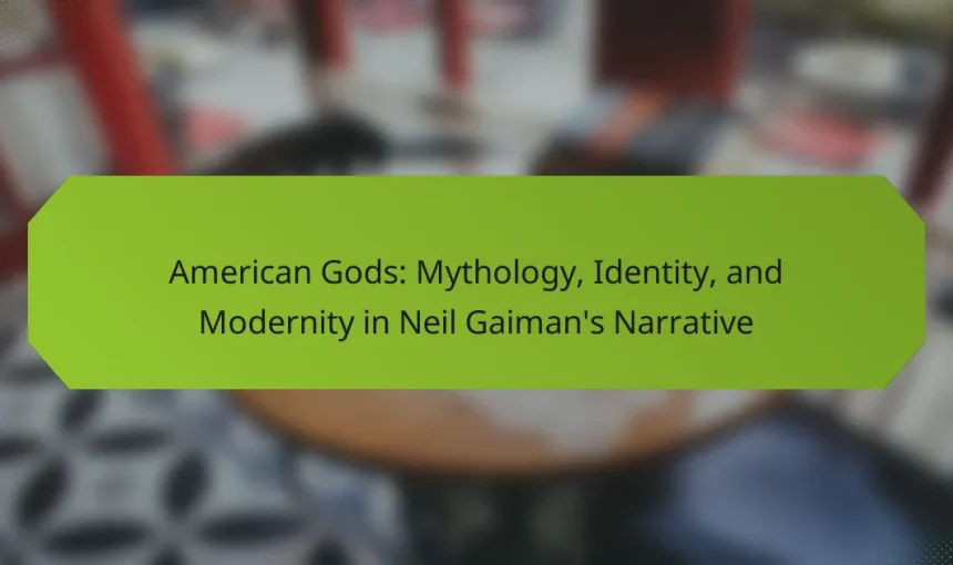 American Gods: Mythology, Identity, and Modernity in Neil Gaiman’s Narrative