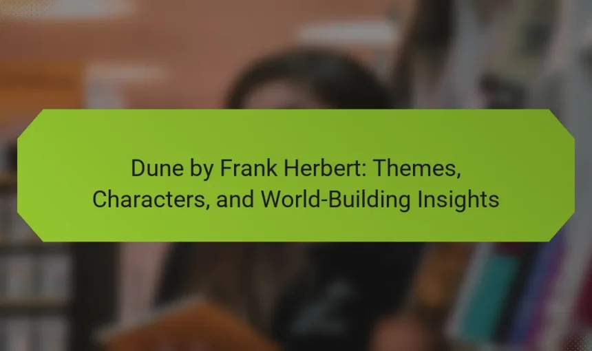Dune by Frank Herbert: Themes, Characters, and World-Building Insights