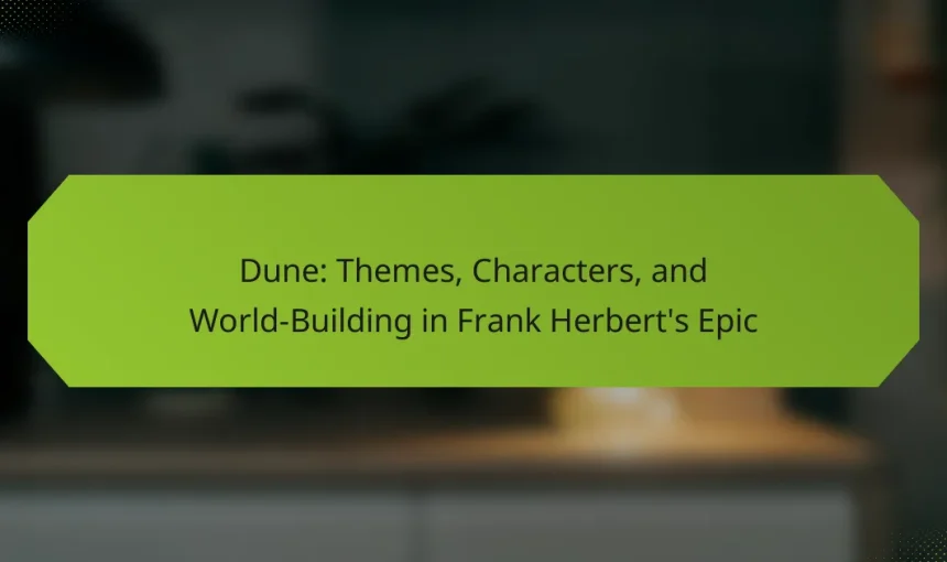 Dune: Themes, Characters, and World-Building in Frank Herbert’s Epic