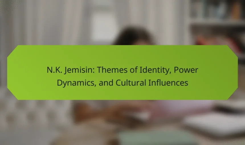 N.K. Jemisin: Themes of Identity, Power Dynamics, and Cultural Influences