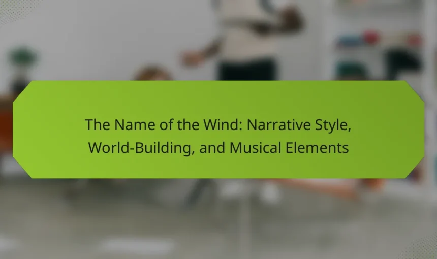 The Name of the Wind: Narrative Style, World-Building, and Musical Elements