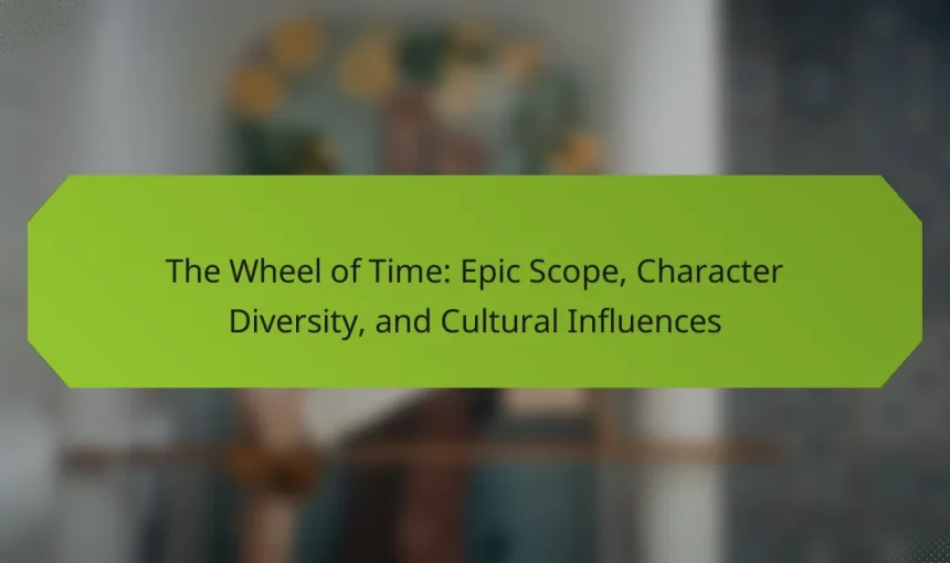 The Wheel of Time: Epic Scope, Character Diversity, and Cultural Influences
